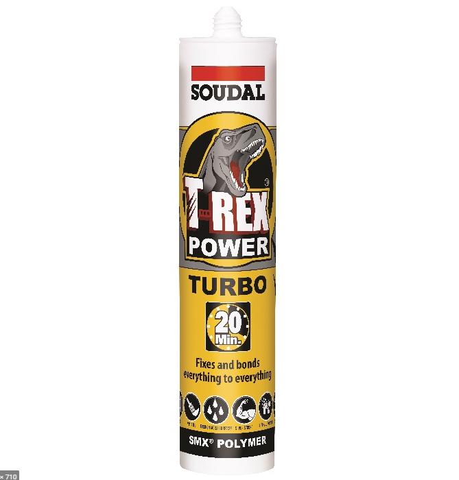 SOUDAL T-REX POWER TURBO - WHITE